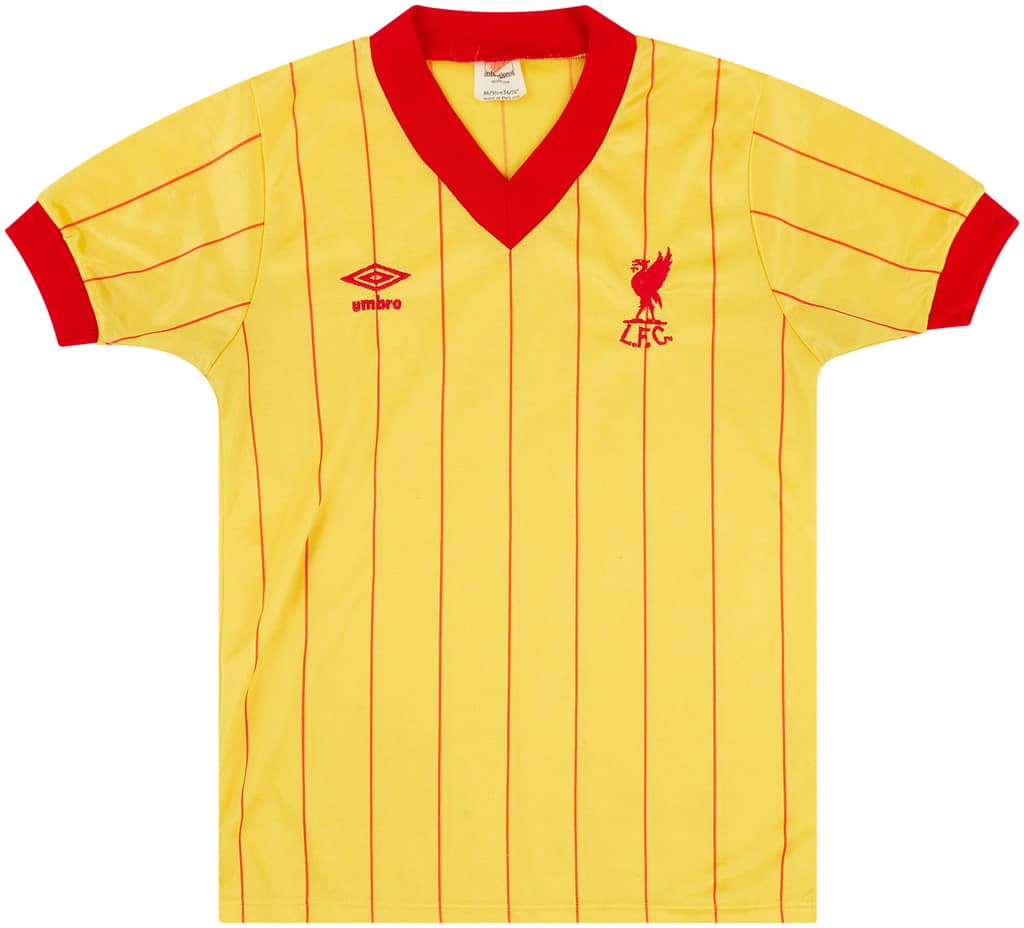 1981-84 Liverpool Away Shirt - 8/10 - (S)