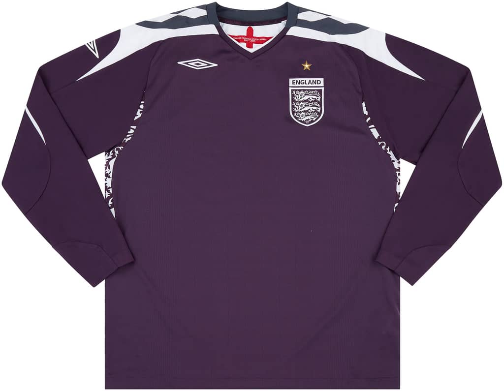 2007-09 England GK Shirt - 8/10 - (XL)