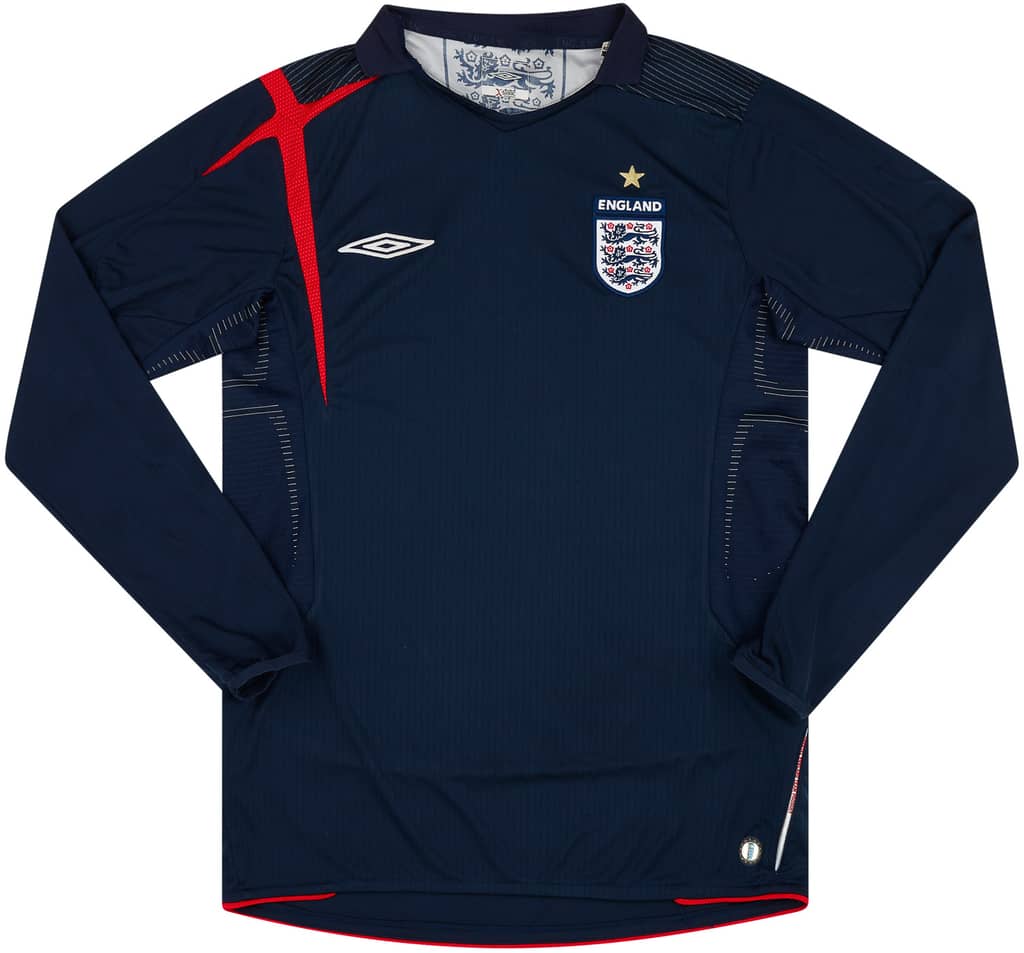 2005-06 England GK Shirt - 8/10 - (S)
