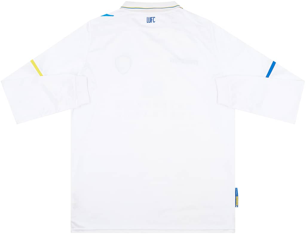 2011-12 Leeds United L/S Home Shirt - 8/10 - (XXL)