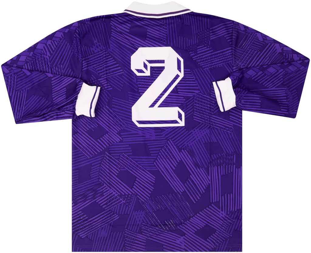 1991-92 Fiorentina Home L/S Shirt #2 L