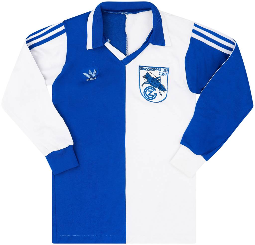 1980-85 Grasshoppers Home L/S Shirt - 6/10 - (XS)