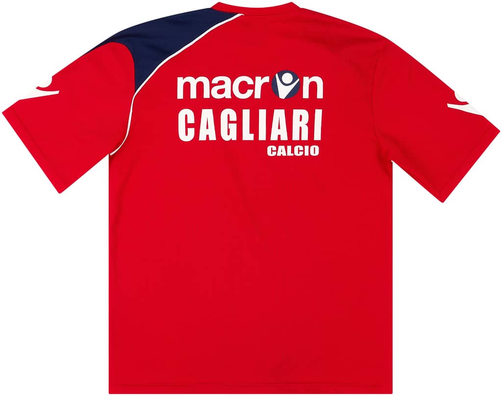 2010s Cagliari Macron Training Shirt - 8/10 - (S)