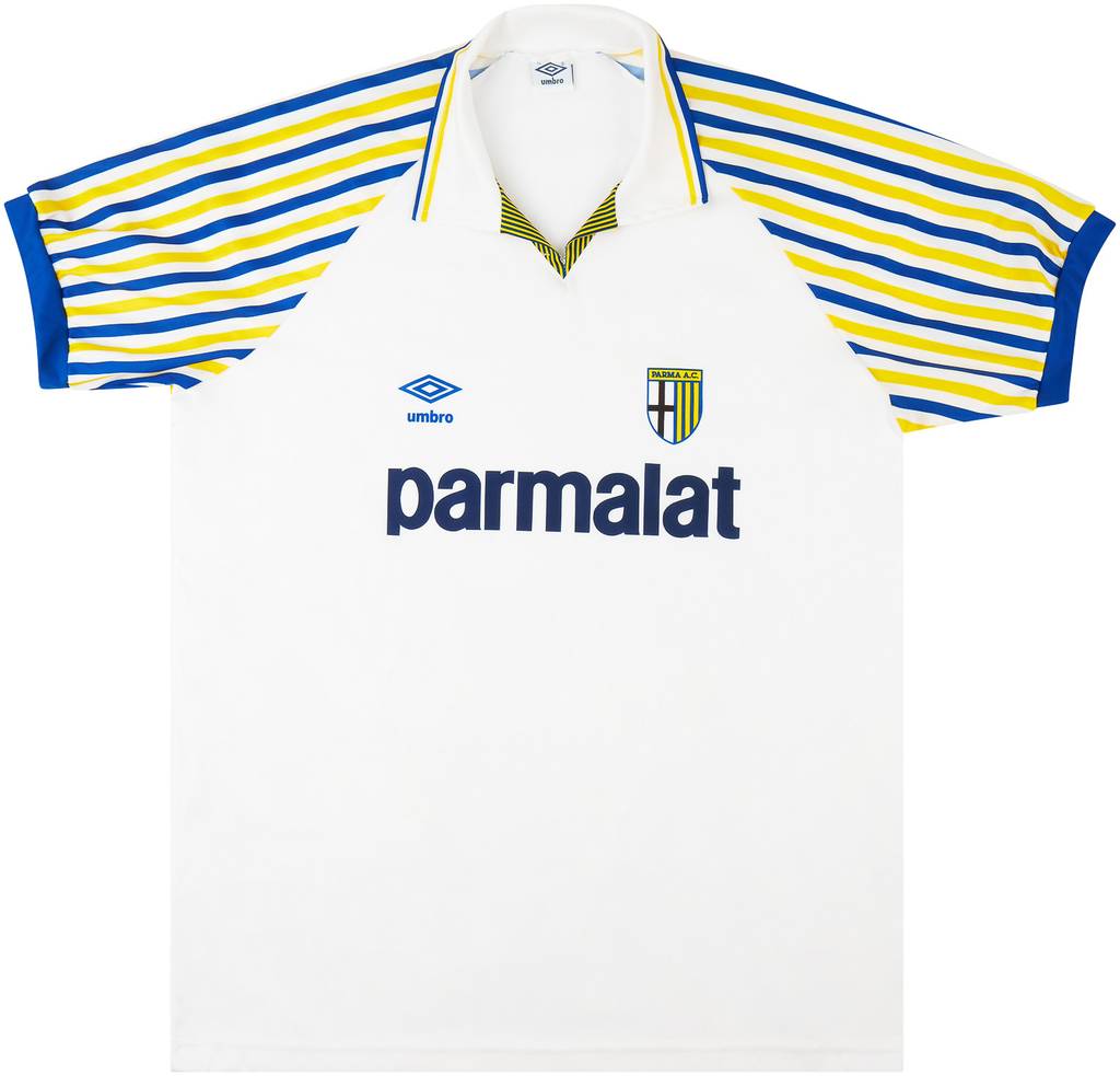 1990-91 Parma Home Shirt - 8/10 - (XL)