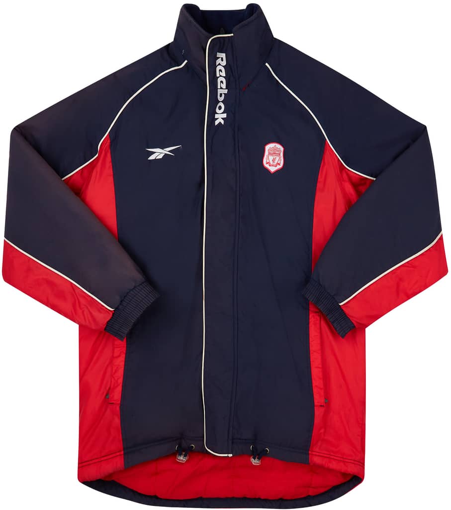 2000-02 Liverpool Reebok Padded Bench Coat - 6/10 - (S)