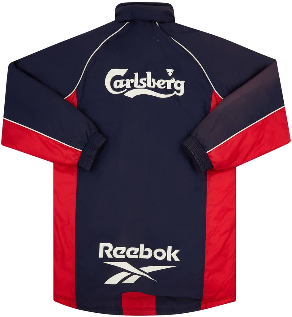 2000-02 Liverpool Reebok Padded Bench Coat - 6/10 - (S)