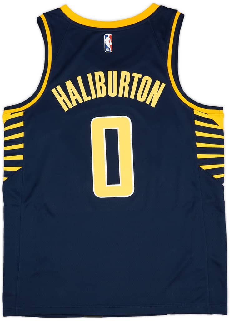 2022-23 Indiana Pacers Haliburton #0 Nike Swingman Away Jersey (S)