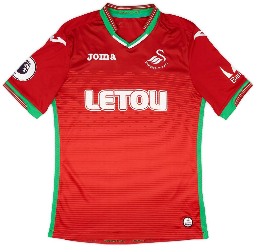 2017-18 Swansea Away Shirt - 9/10 - (S)