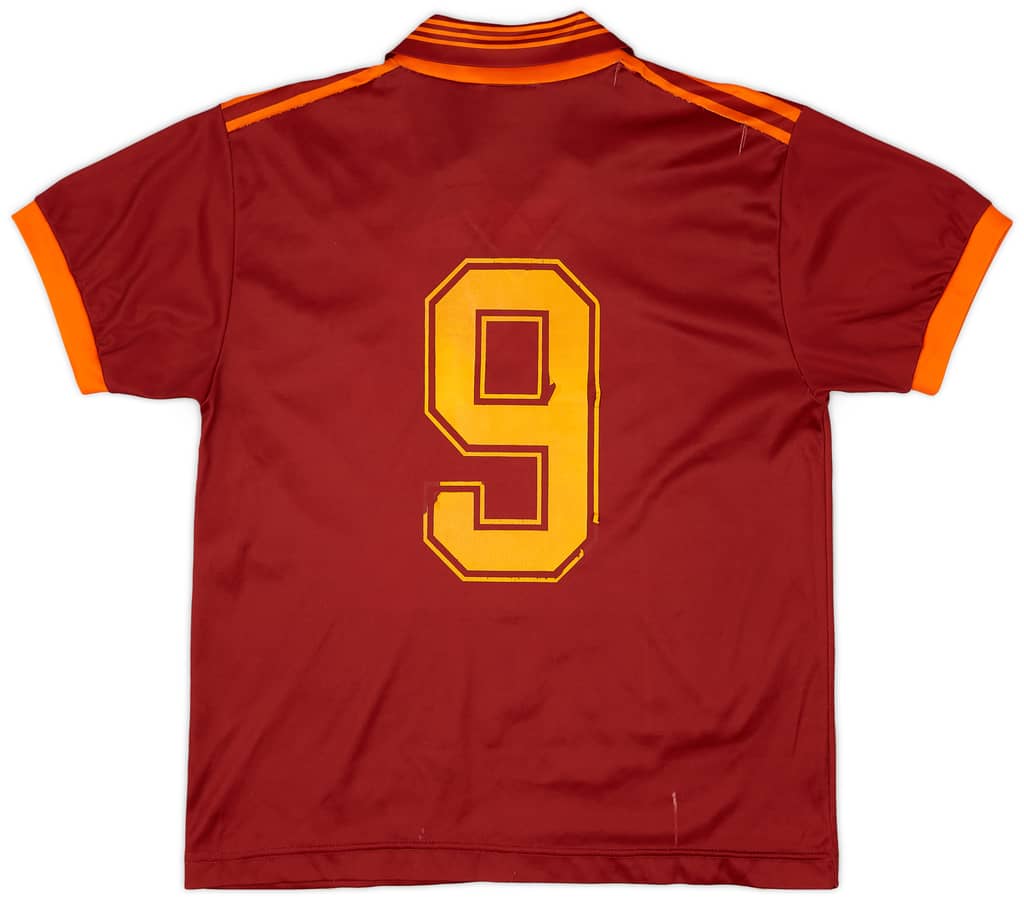 1992-94 Roma Home Shirt #9 - 5/10 - (XS)