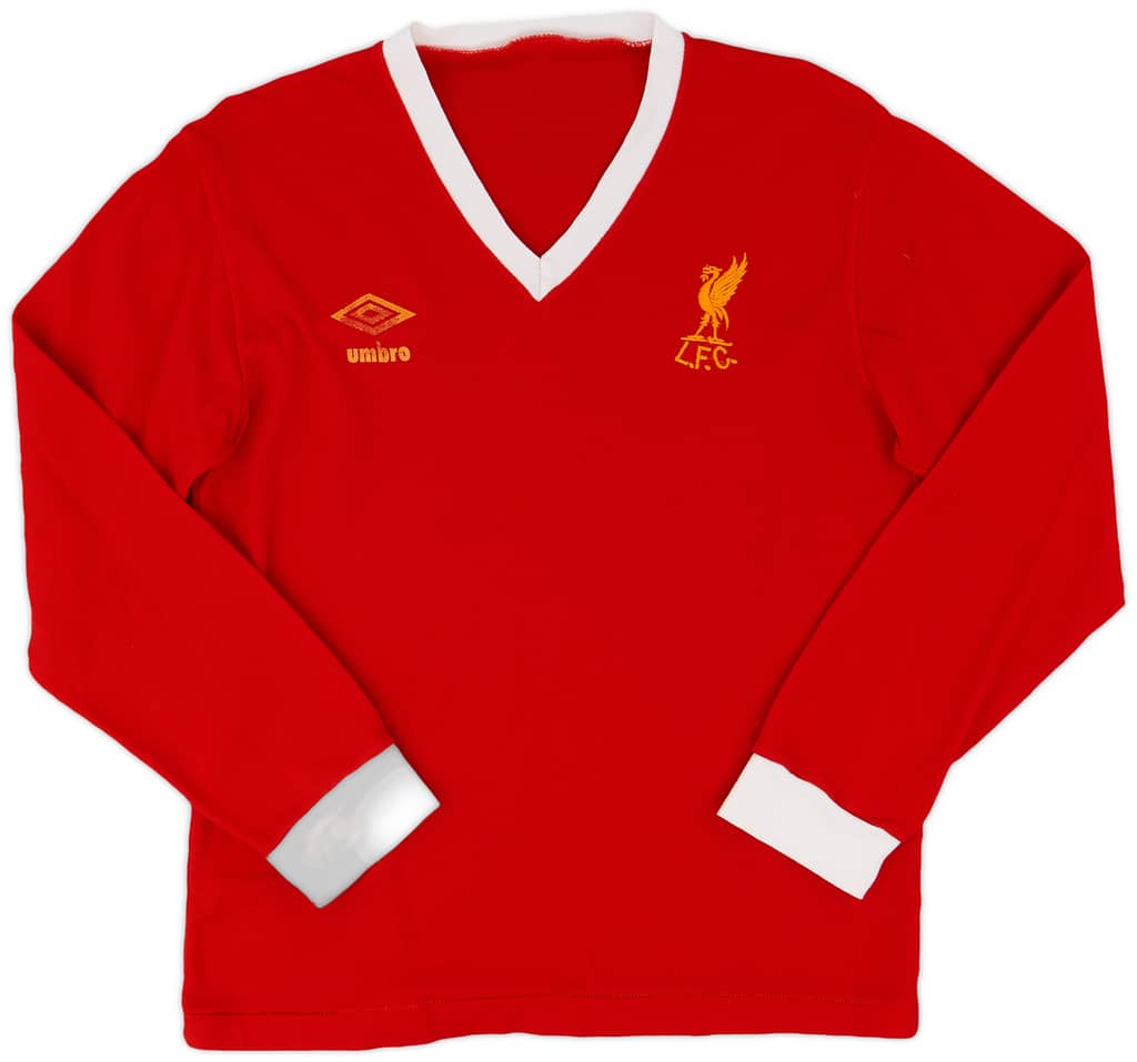 1979-82 Liverpool Home L/S Shirt - 7/10 - (S)