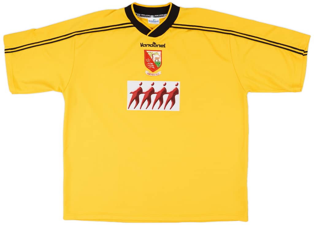 2001-02 Hayes FC Away Shirt - 8/10 - (XXL)