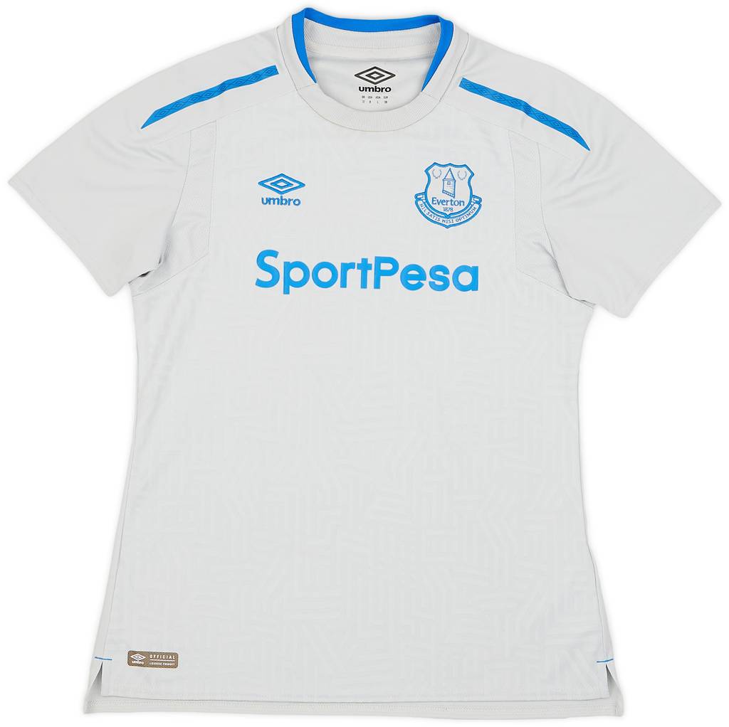 2017-18 Everton Away Shirt - 9/10 - (Women's M)