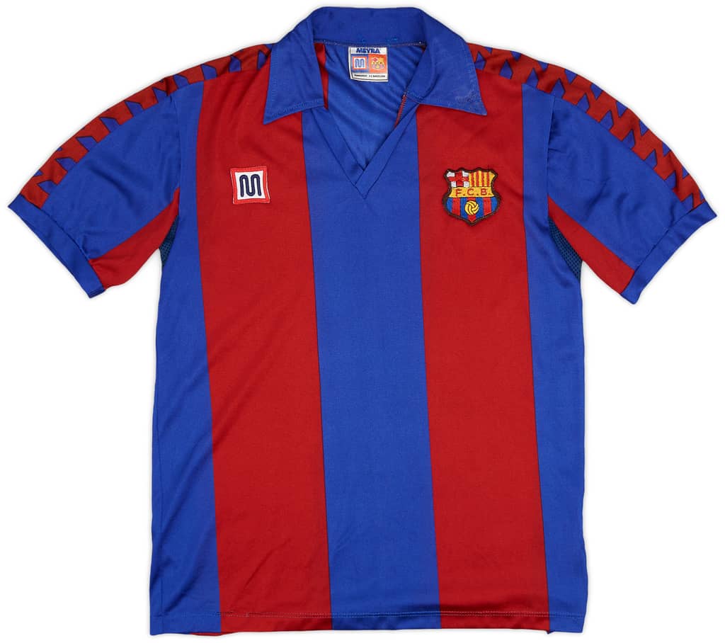 1984-89 Barcelona Home Shirt - 9/10 - (S)