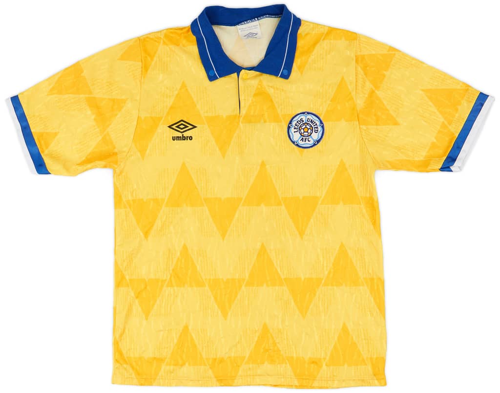 1989-91 Leeds United Away Shirt - 8/10 - (S)