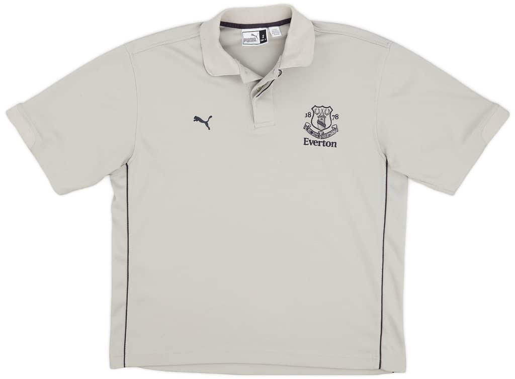 2001-02 Everton Puma Polo Shirt - 9/10 - (S)
