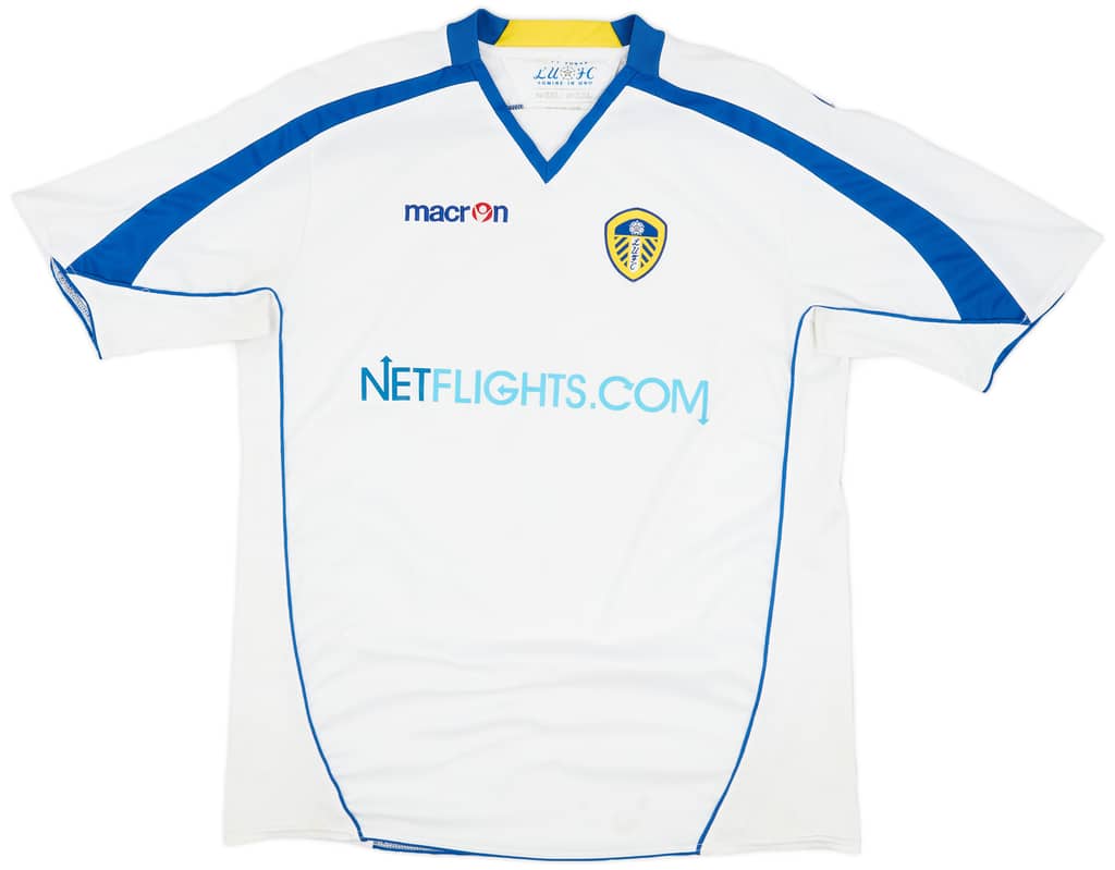 2008-09 Leeds United Home Shirt - 8/10 - (XXL)