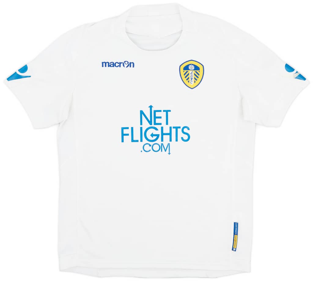 2010-11 Leeds United Home Shirt - 7/10 - (XL.Boys)