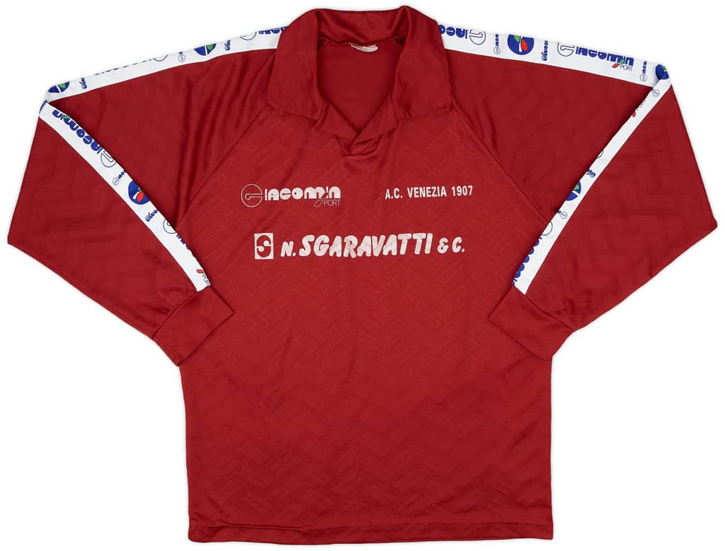 1989-90 Venezia Giacomin Sport Training L/S Shirt - 8/10 - (L)