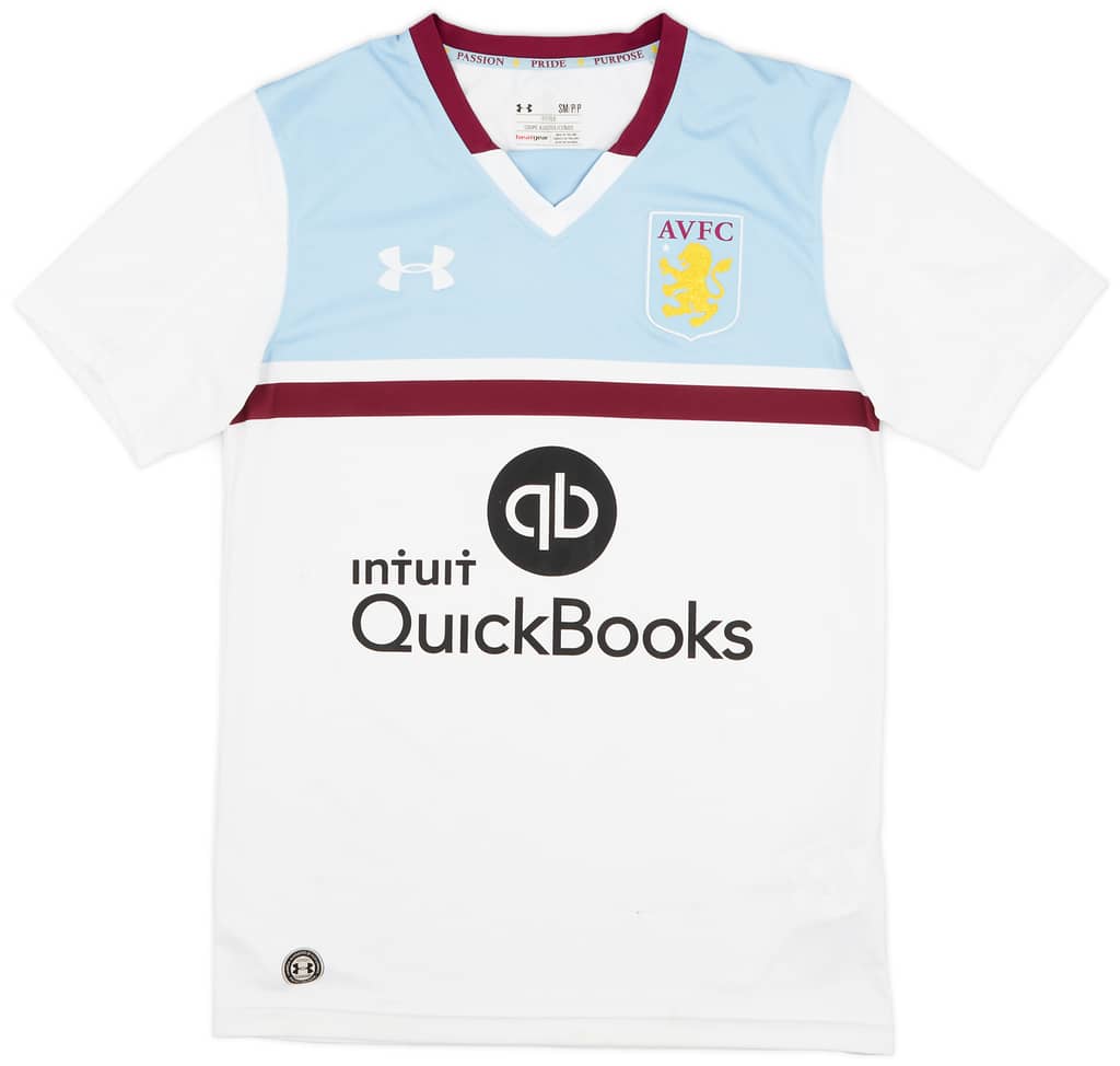 2016-17 Aston Villa Away Shirt - 9/10 - (S)