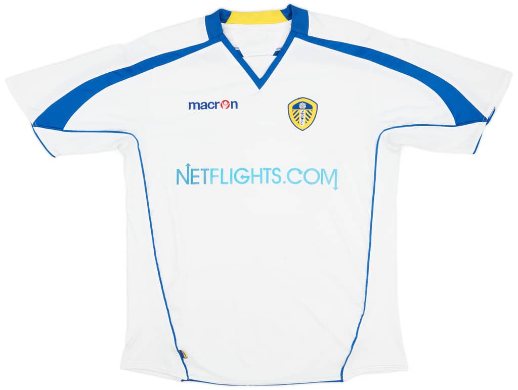 2008-09 Leeds United Home Shirt - 7/10 - (XL)