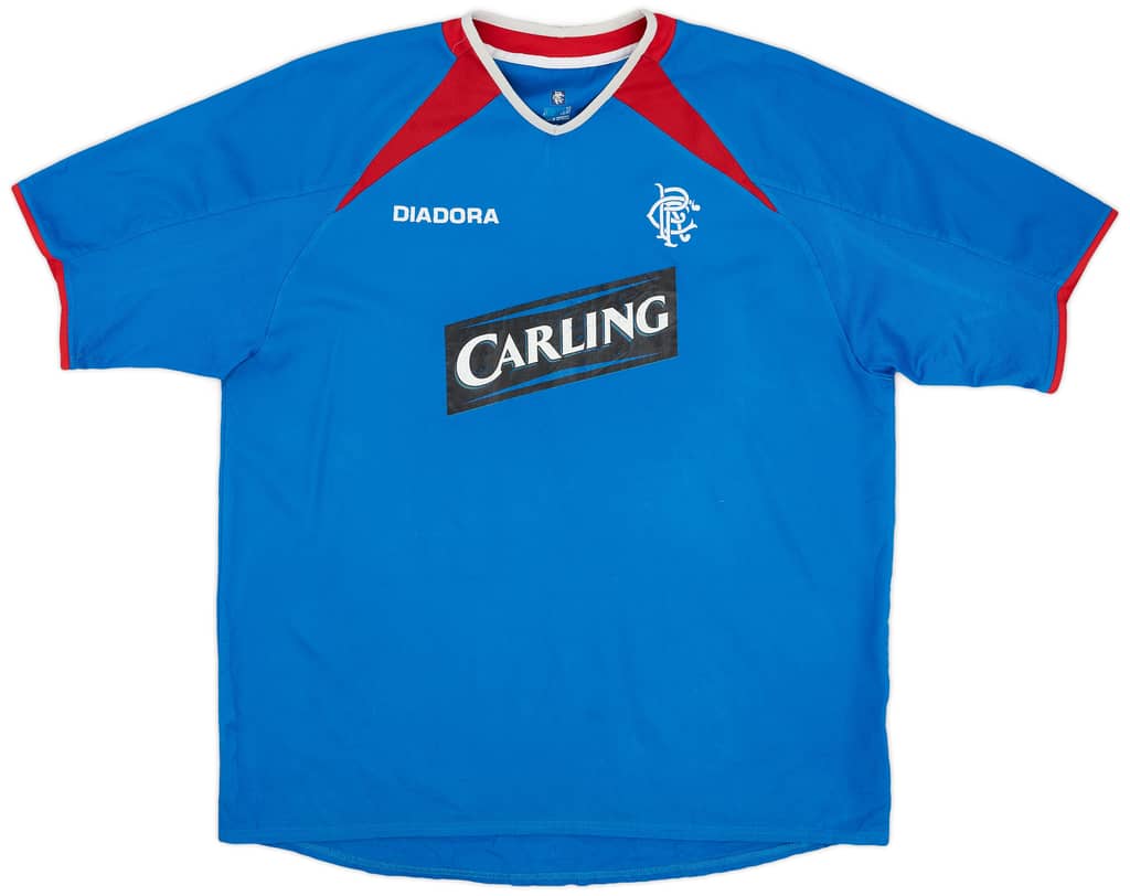 2003-05 Rangers Home Shirt - 6/10 - (XL)