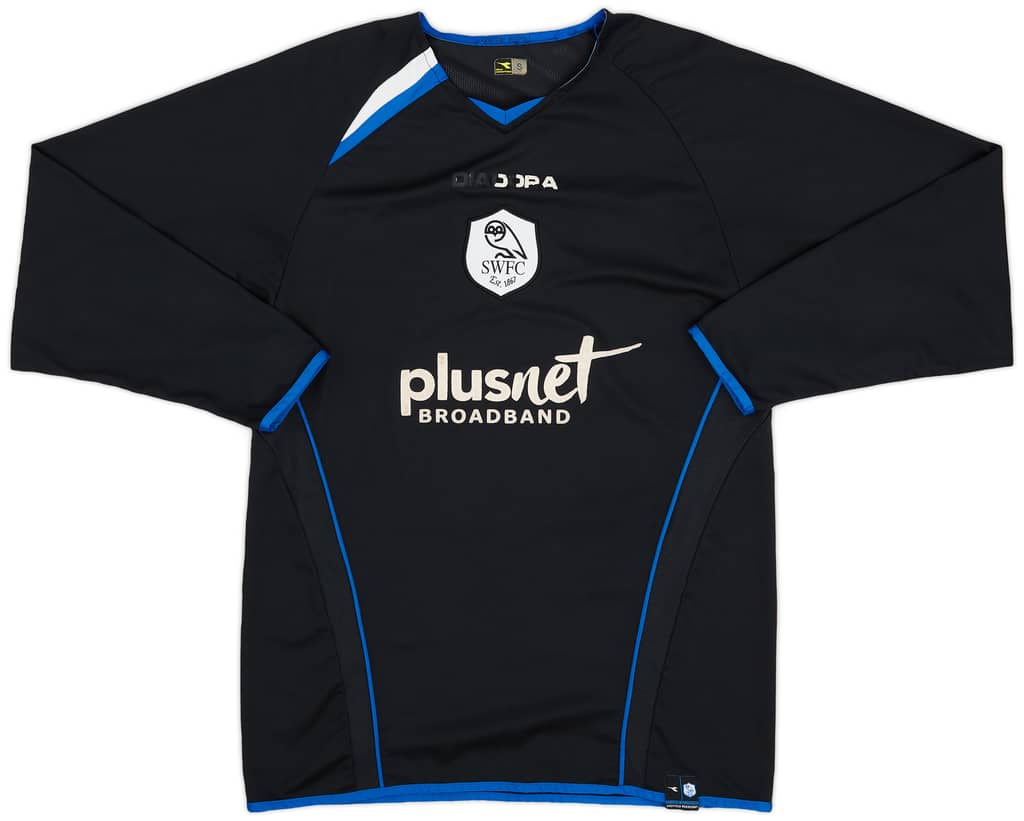 2005-06 Sheffield Wednesday Away L/S Shirt - 5/10 - (S)