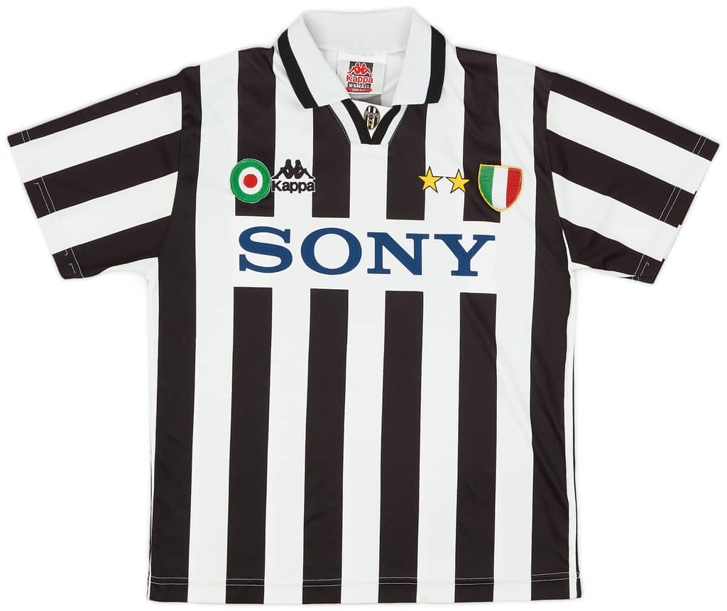 1995-97 Juventus Basic Home Shirt - 8/10 - (XS)