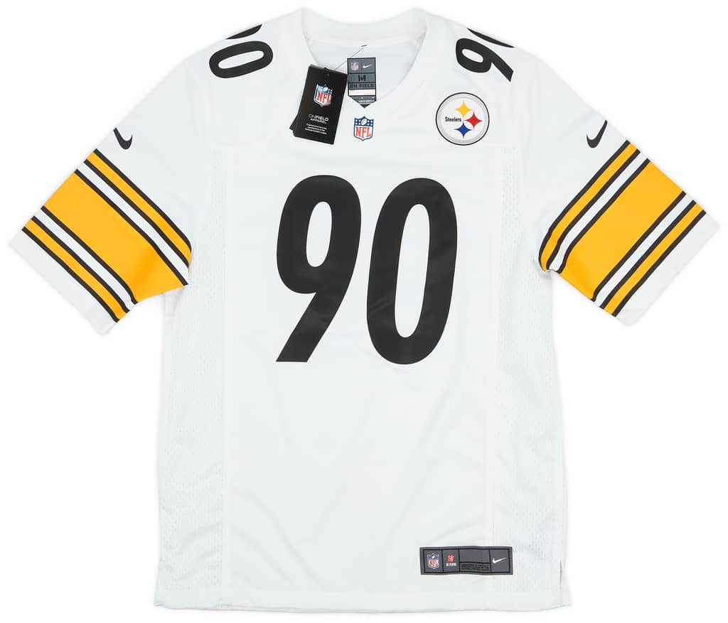 2018-23 Pittsburgh Steelers Watt #90 Nike Game Away Jersey (XXL)
