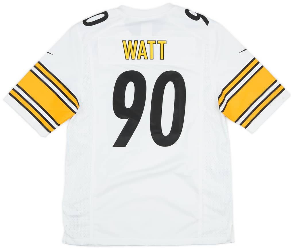 2018-23 Pittsburgh Steelers Watt #90 Nike Game Away Jersey (XXL)