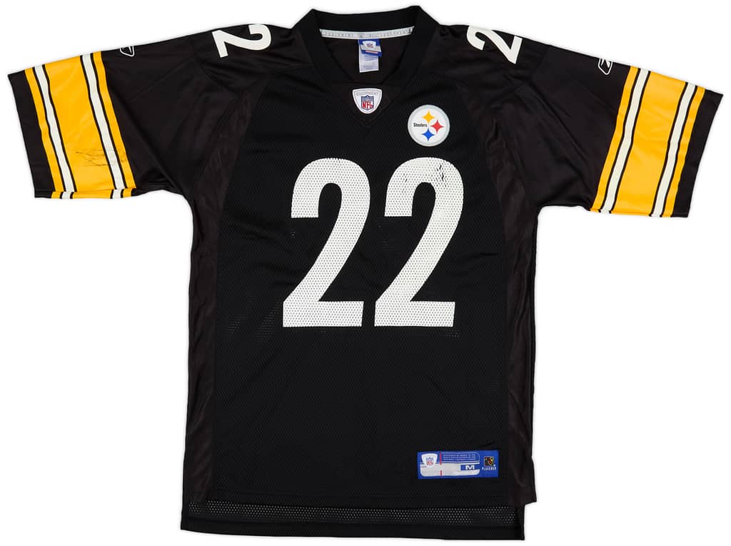 2005-06 Pittsburgh Steelers Staley #22 Reebok On Field Home Jersey (Very Good) M