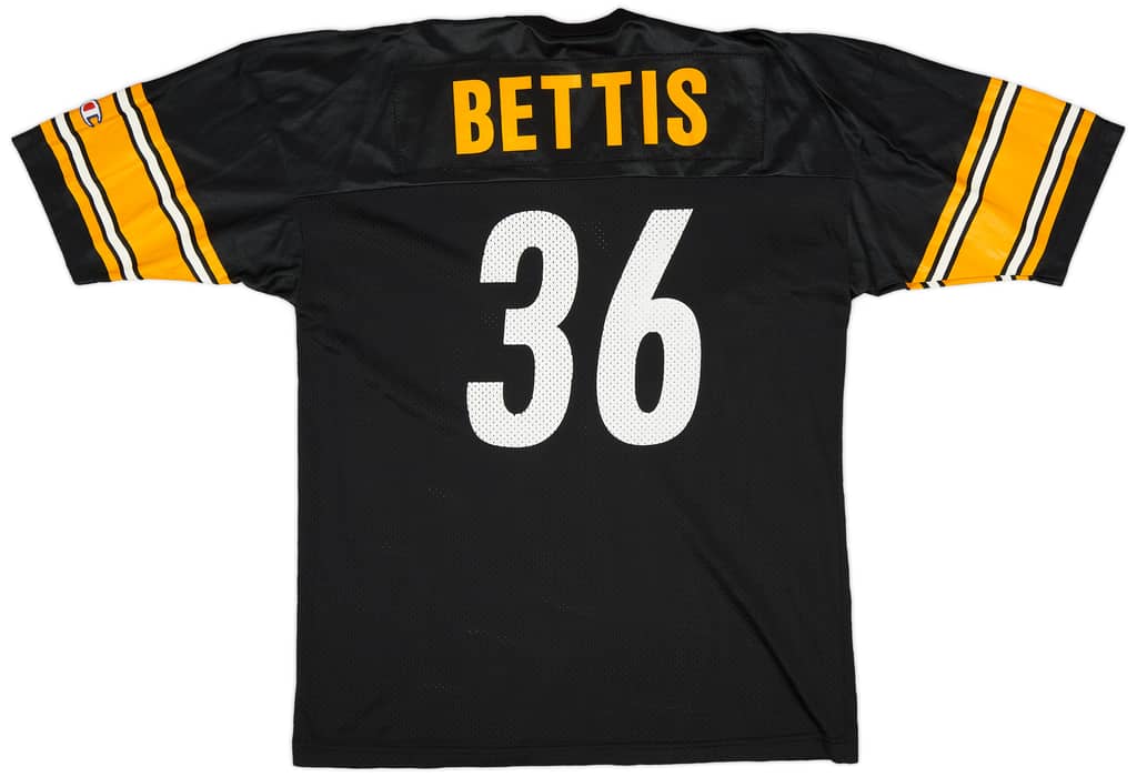 1997-00 Pittsburgh Steelers Bettis #36 Champion Home Jersey (Very Good) XL