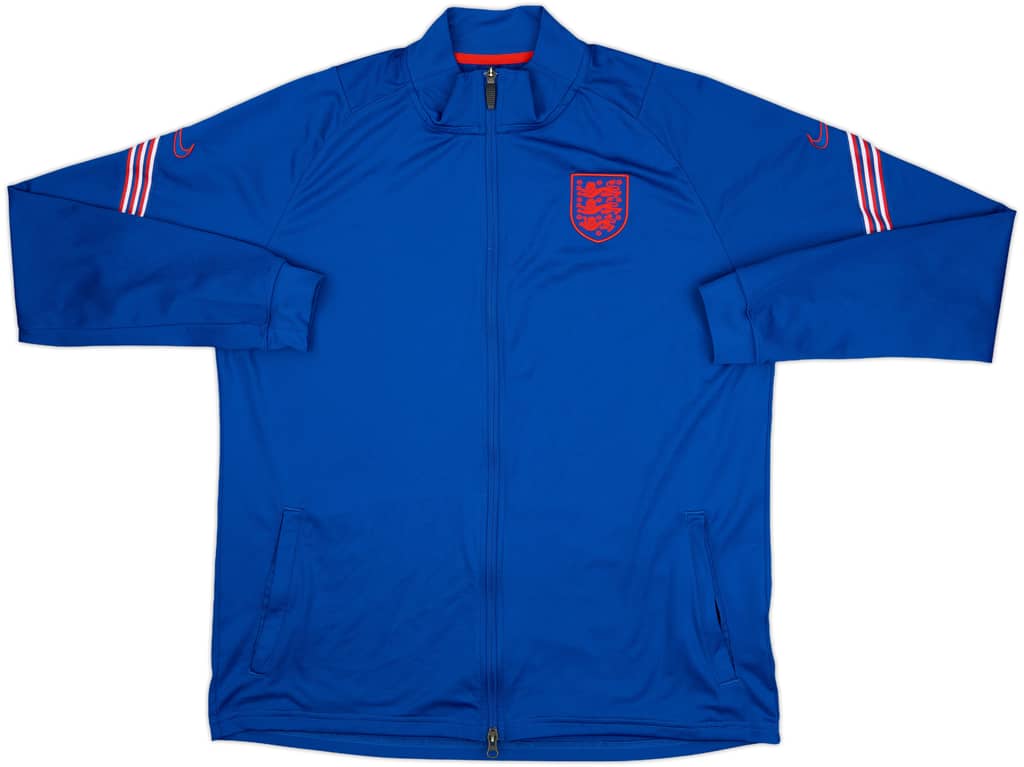 2020-21 England Nike 1/4 Zip Training Top - 8/10 - (XL)