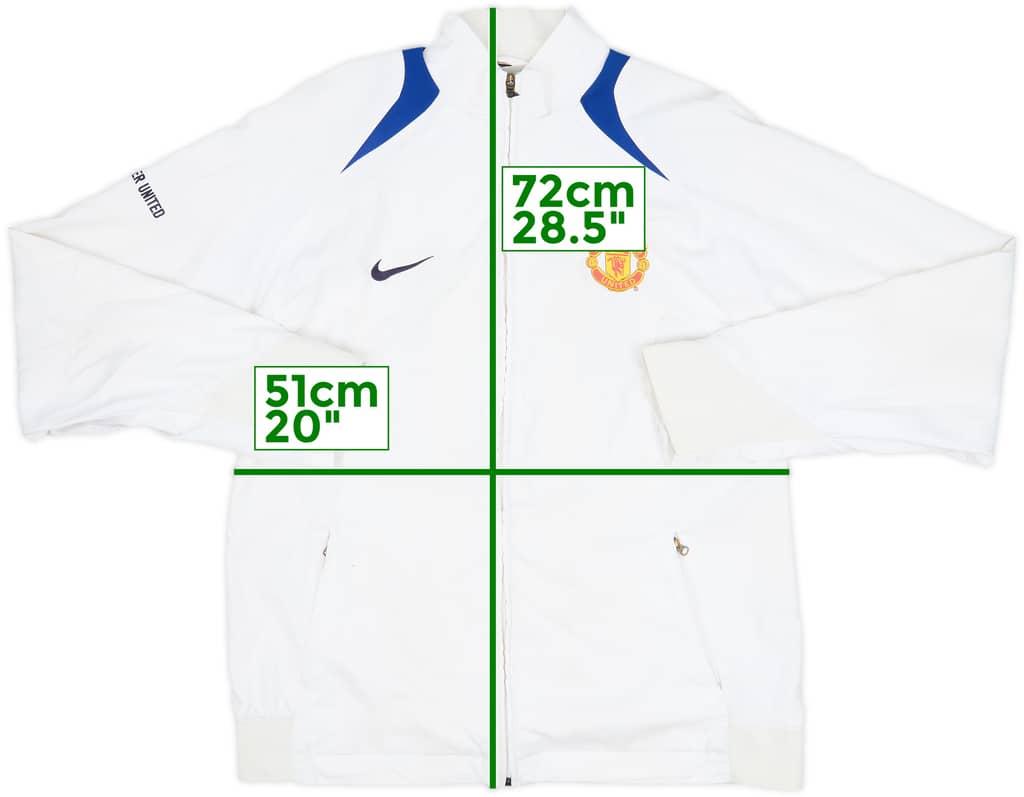 2005-06 Manchester United Nike Track Jacket - 6/10 - (M)