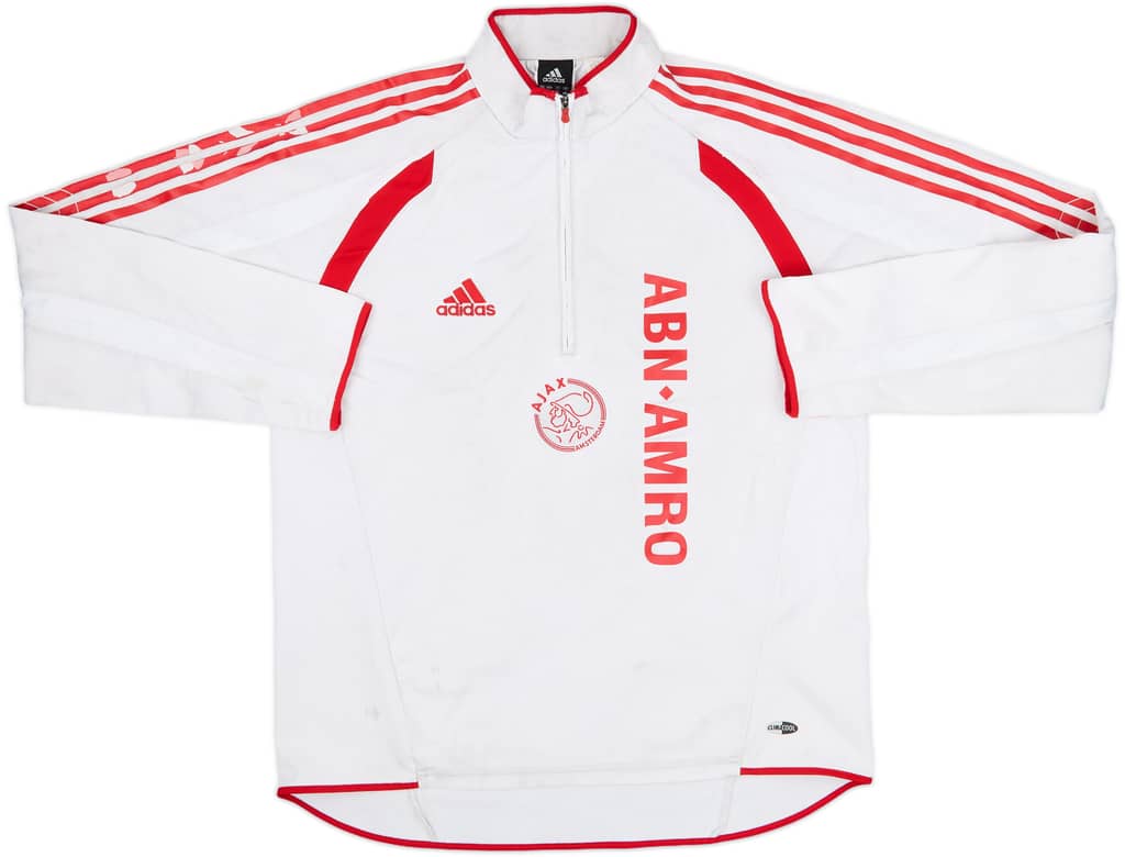 2005-06 Ajax adidas 1/4 Zip Drill Top - 4/10 - (M/L)