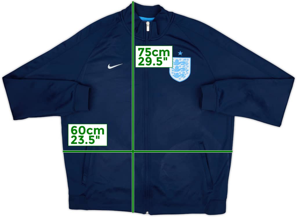 2017-18 England Nike Track Jacket - 9/10 - (XL)