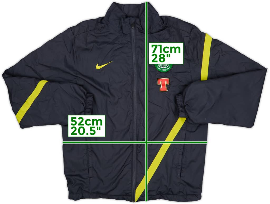 2011-12 Celtic Nike Track Jacket - 8/10 - (S)
