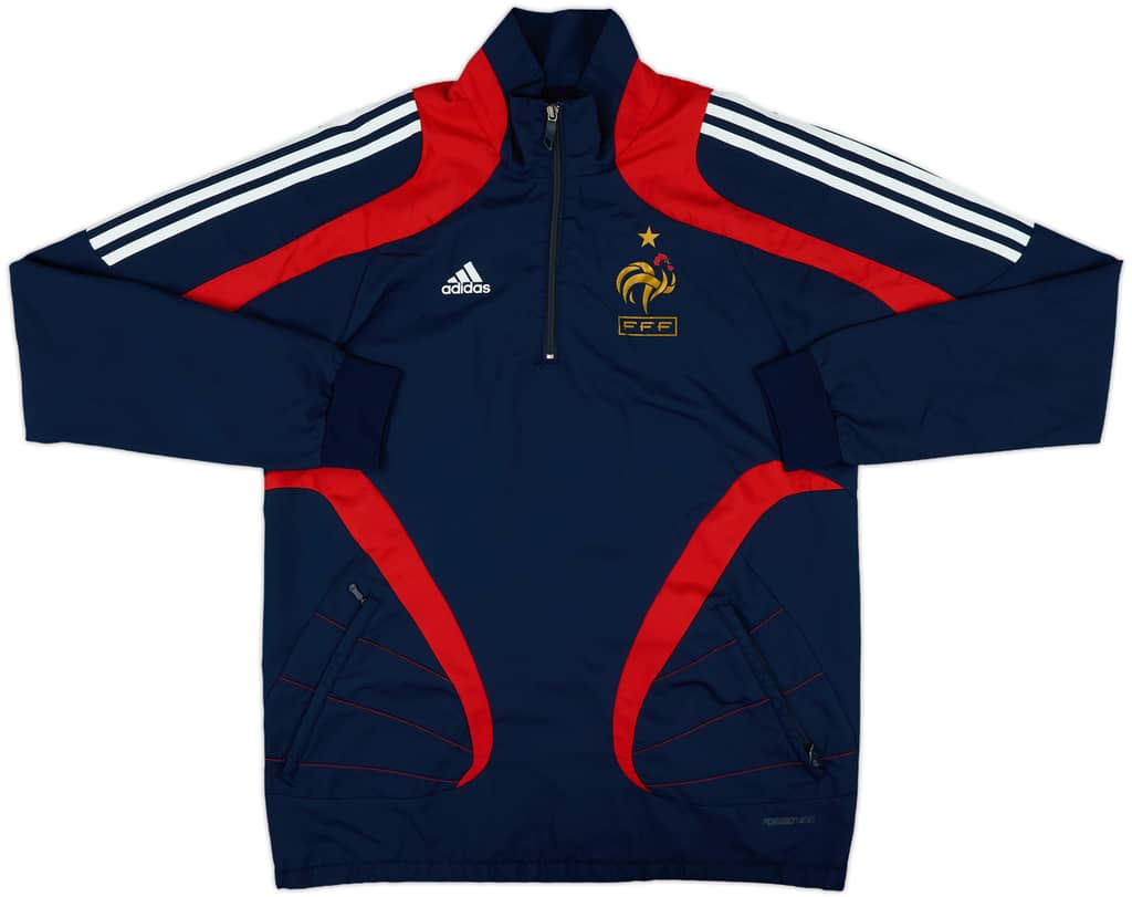 2007-08 France Player Issue Formotion 1/4 Zip Drill Top - 8/10 - (S)