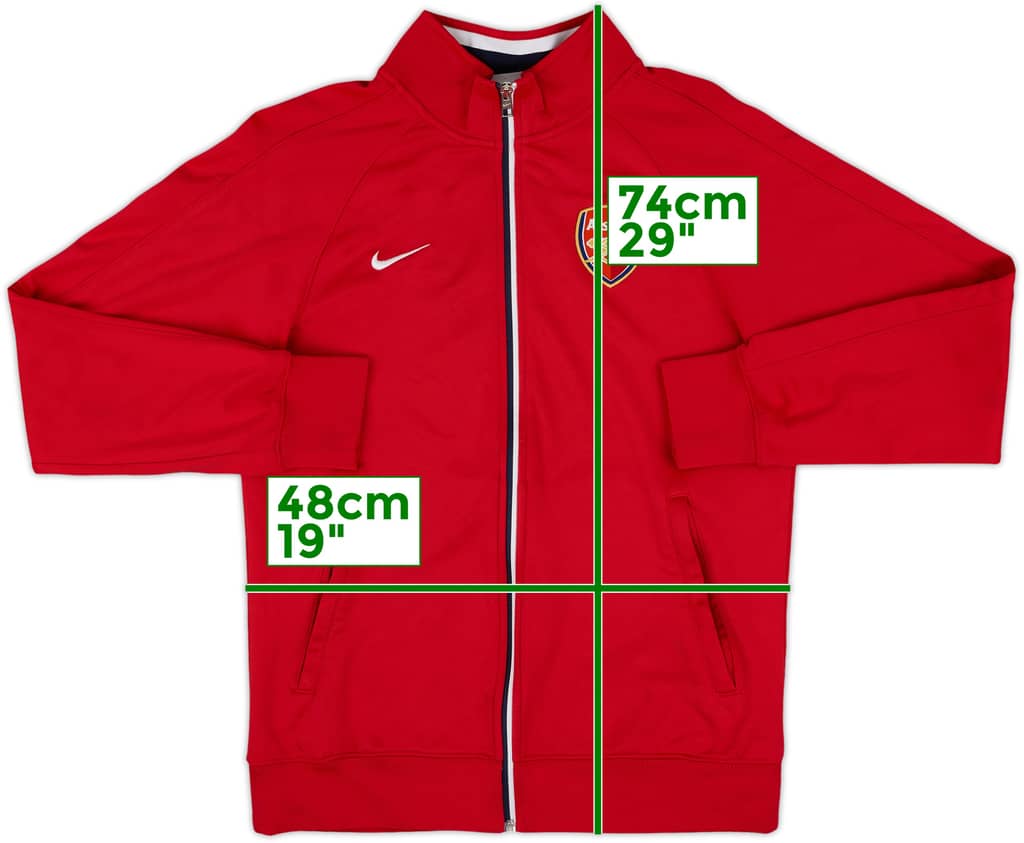 2012-13 Arsenal Nike Track Jacket - 8/10 - (S)