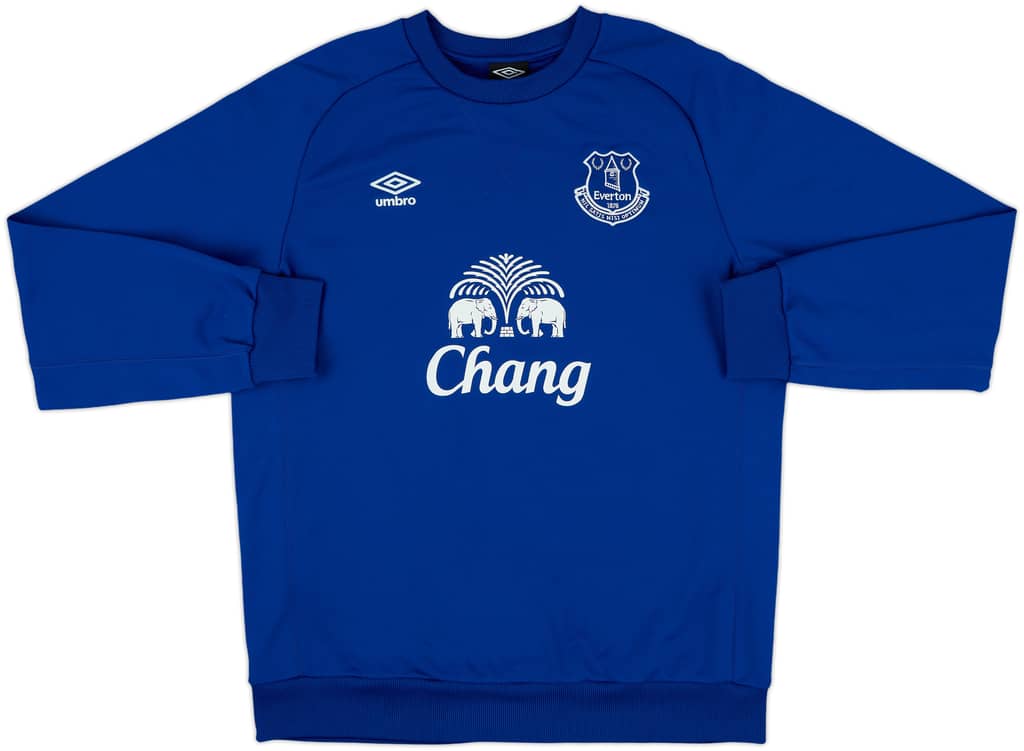 2015-16 Everton Umbro Sweat Top - 9/10 - (XXL)