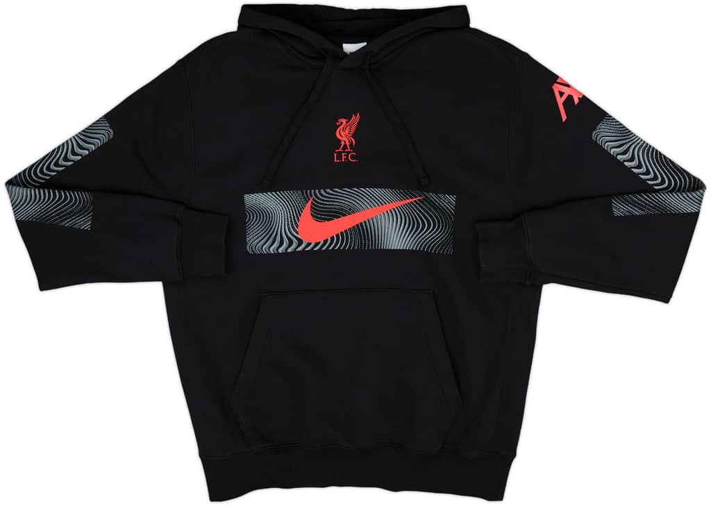 2022-23 Liverpool Nike Hooded Sweat Top - 9/10 - (M)