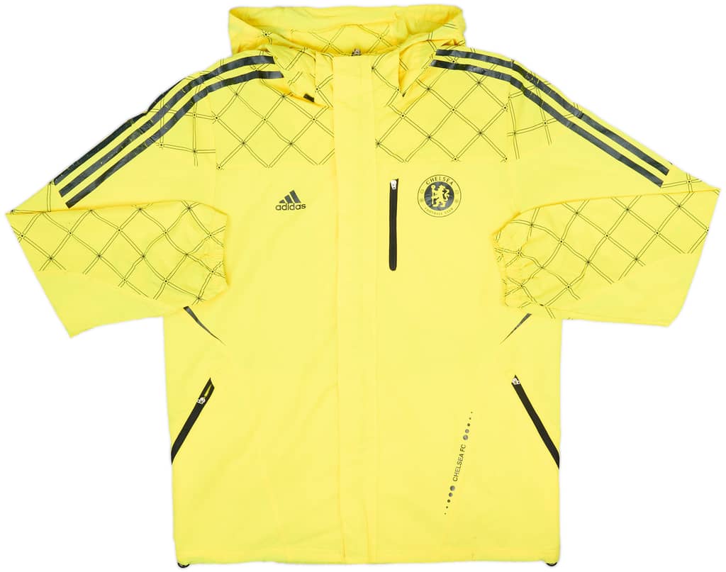 2010-11 Chelsea adidas Hooded Rain Jacket - 8/10 - (XL)
