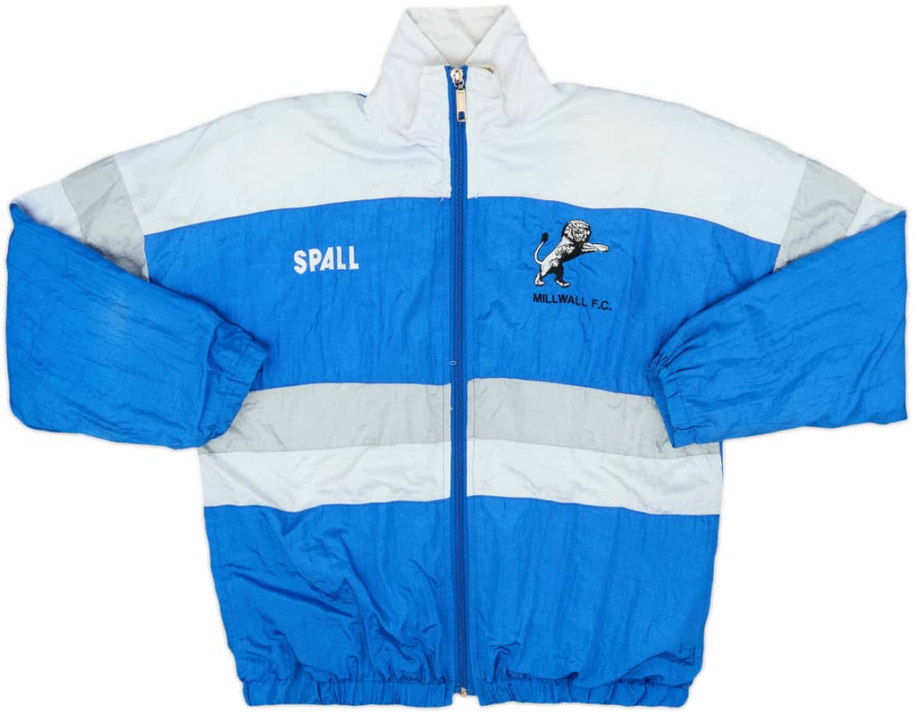 1990-92 Millwall Spall Track Jacket - 8/10 - (M.Boys)