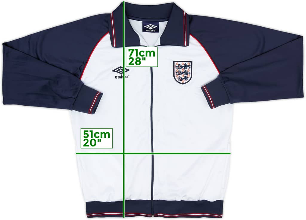 1999-00 England Umbro Retro Track Jacket - 9/10 - (M)