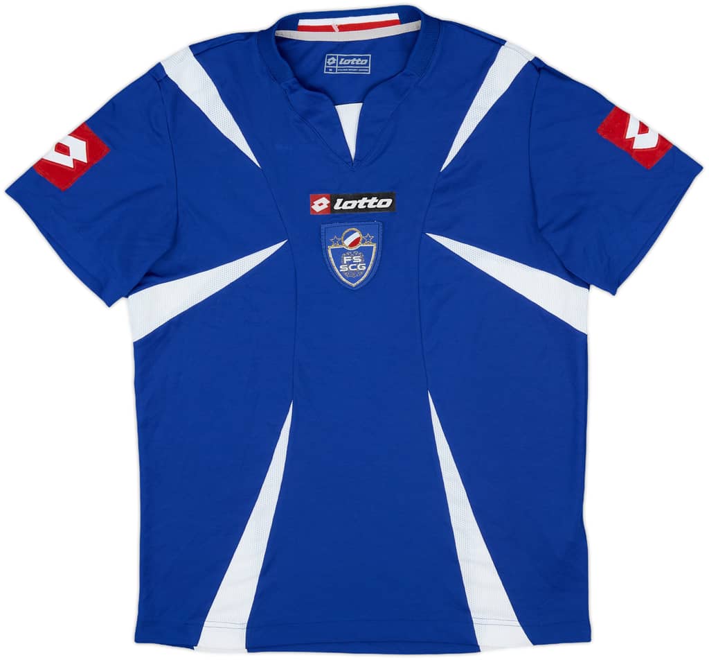 2006-08 Serbia and Montenegro Home Shirt - 9/10 - (M)