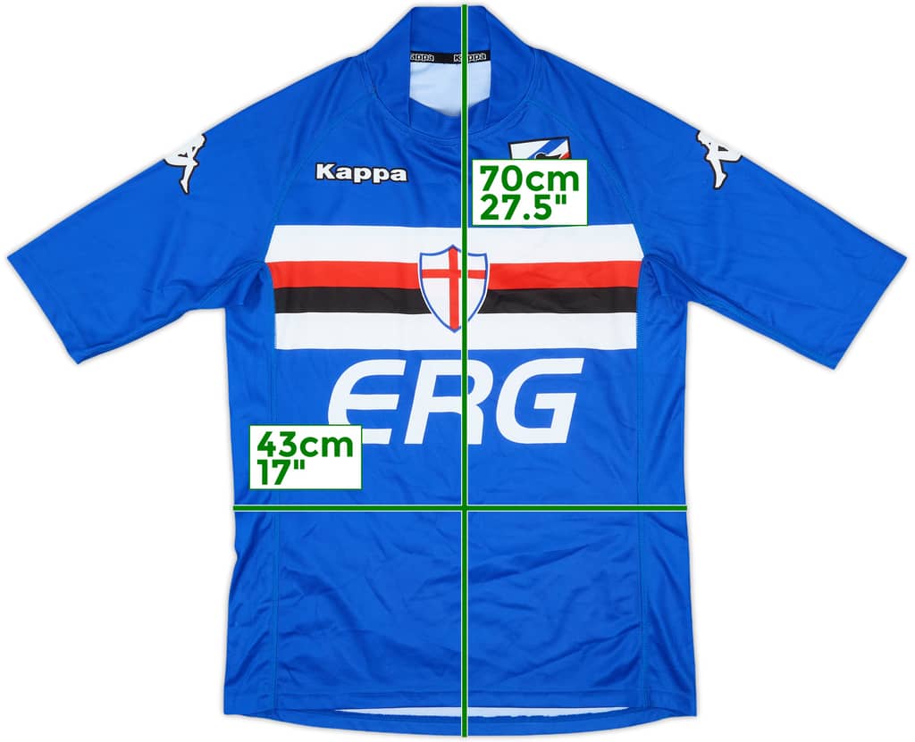 2008-09 Sampdoria Home Shirt - 8/10 - (S)