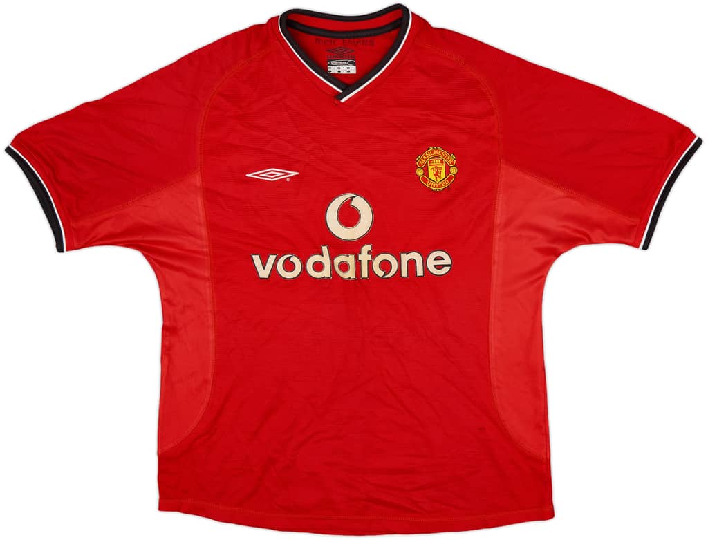 2000-02 Manchester United Home Shirt - 5/10 - (M)
