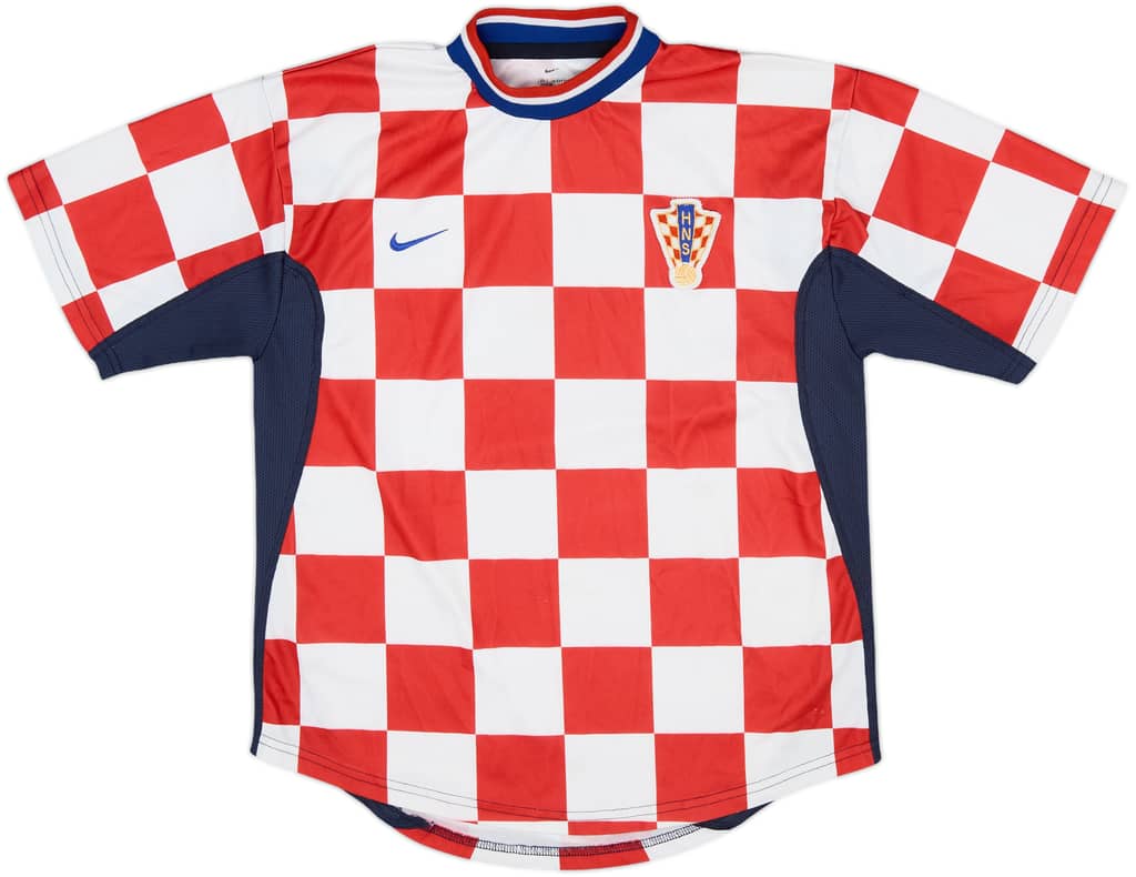 2000-02 Croatia Home Shirt - 8/10 - (S)