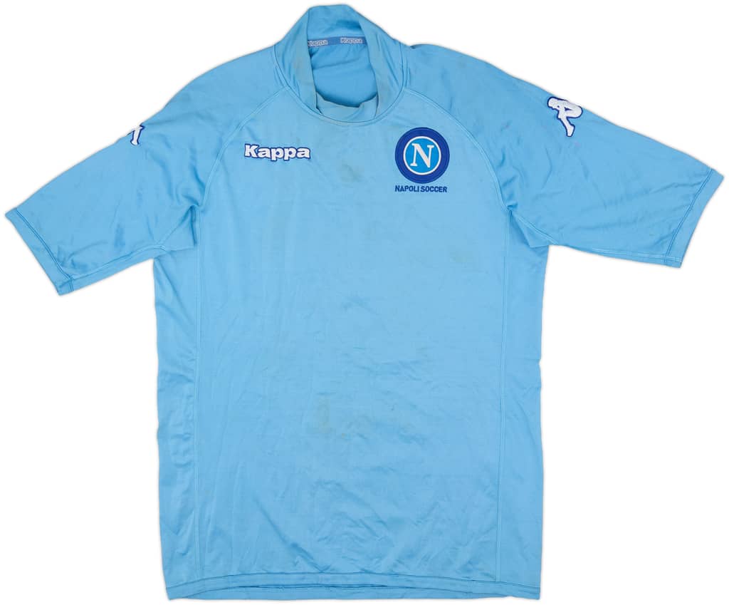2004-05 Napoli Kappa Home Shirt - 4/10 - (XXL)