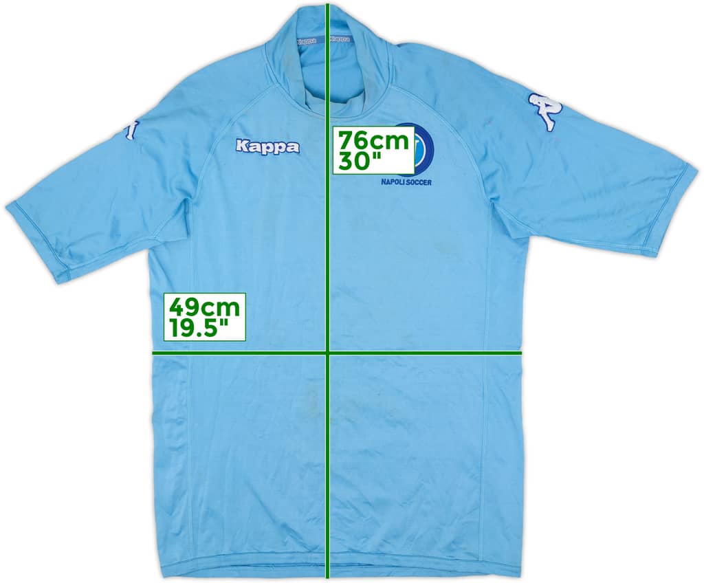 2004-05 Napoli Kappa Home Shirt - 4/10 - (XXL)