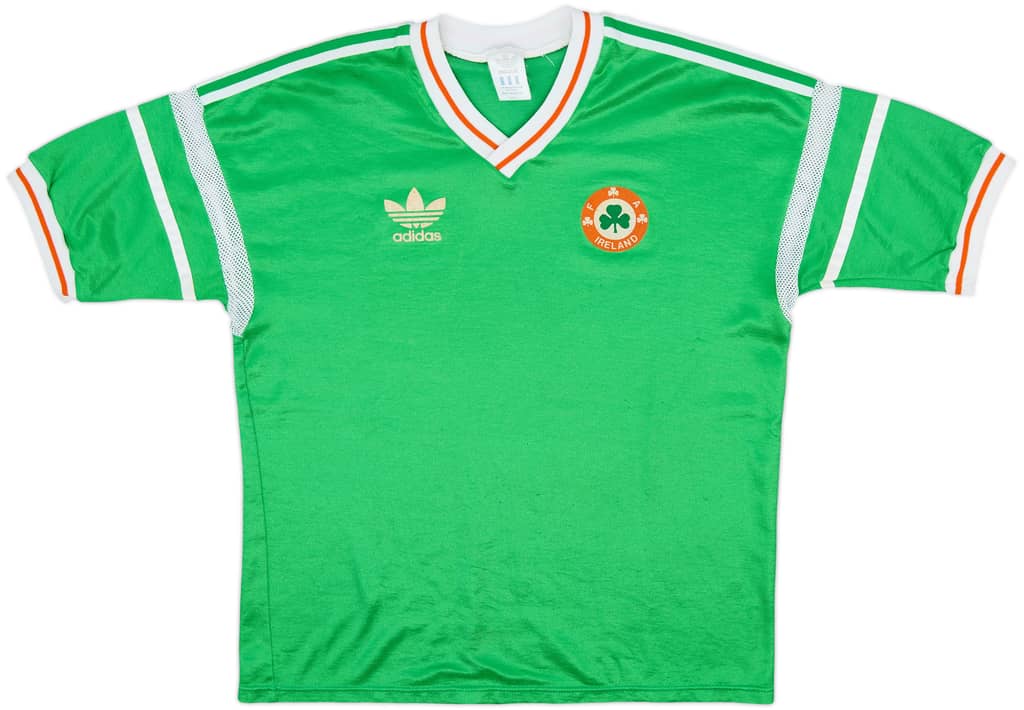 1988-90 Ireland Home Shirt - 8/10 - (L)